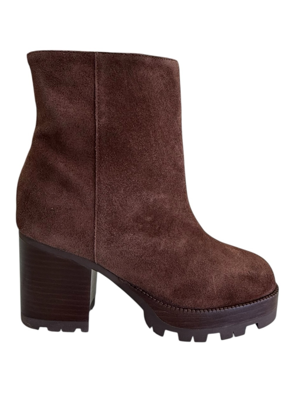 NIB Schutz Heavy Suede Bootie Size 8